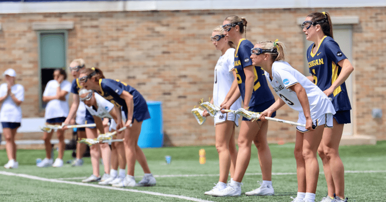 Michigan notre dame women's lacrosse