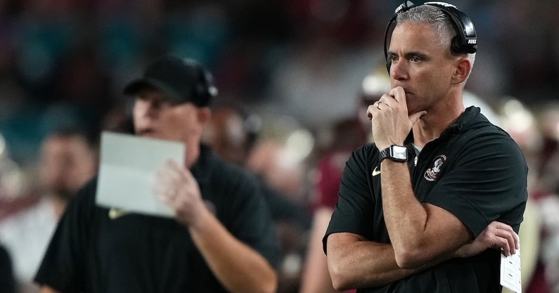 Mike Norvell on Alabama interest after Nick Saban retirement: 'Florida  State is truly special' - On3