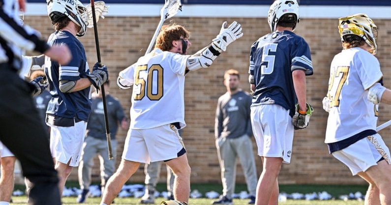 notre dame lacrosse georgetown