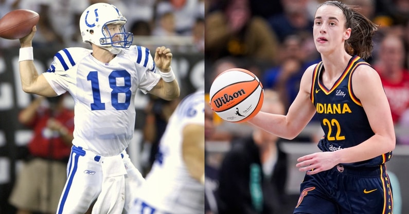 Peyton Manning Caitlin Clark (1)