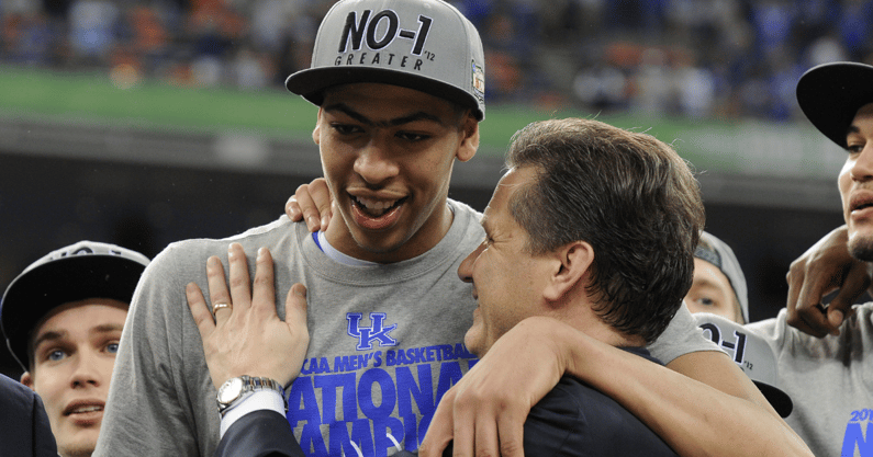 John Calipari Anthony Davis
