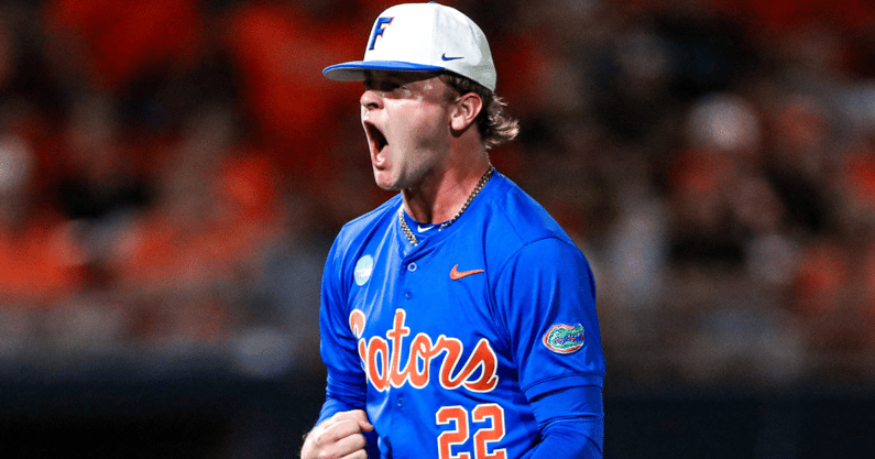 Florida Gators pitcher Brandon Neely