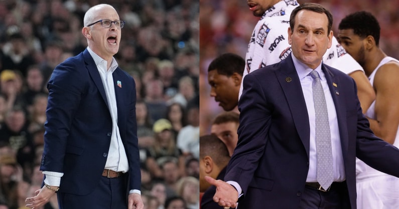 adrian-wojnarowski-compares-dan-hurley-los-angeles-lakers-pursuit-mike-krzyzewski-duke-2004