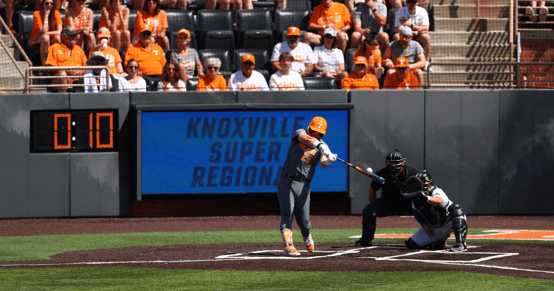 Blake Burke. Credit: UT Athletics