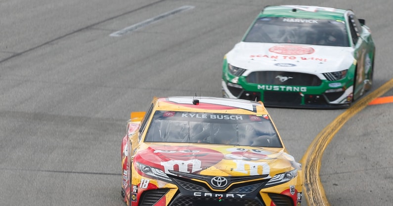 Kyle Busch Kevin Harvick