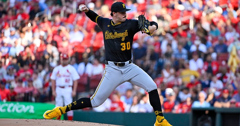 Pittsburgh Pirates pitcher Paul Skenes