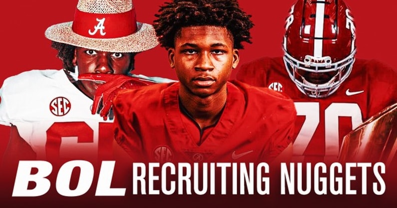 Alabama Recruiting Nuggets