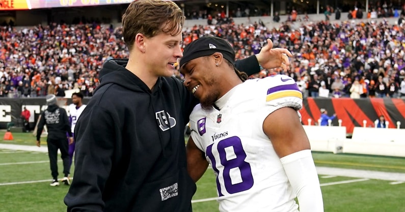 joe burrow justin jefferson