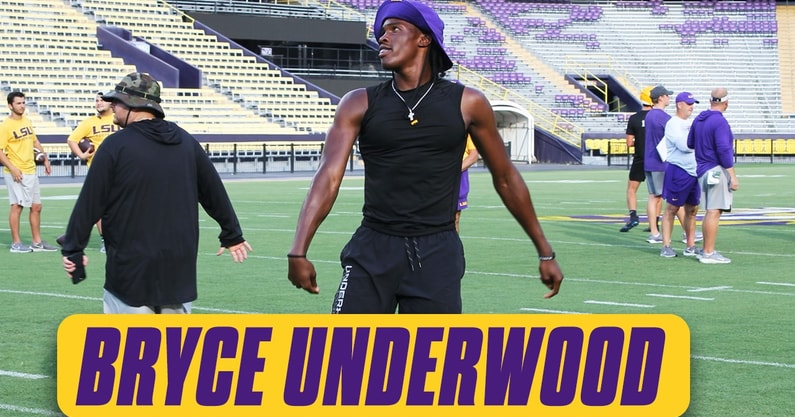 LSU 5-star+ QB commit Bryce Underwood