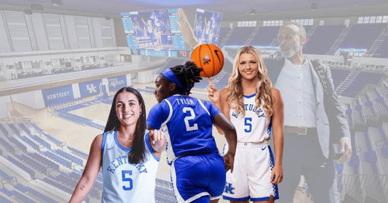 Graphic of Kentucky women's basketball by Kentucky Sports Radio
