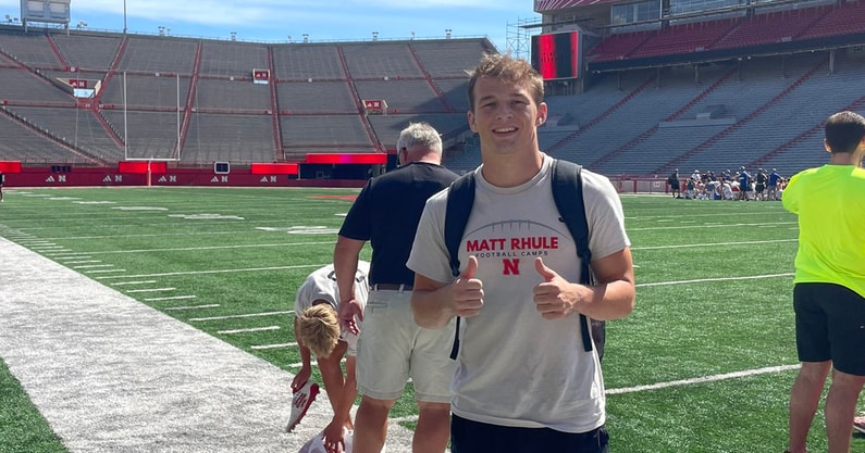 JUCO WR transfer Hayes Miller at Nebraska