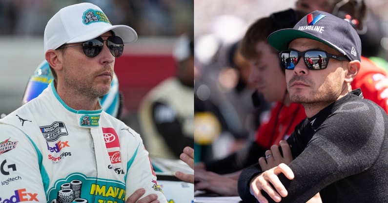 Denny Hamlin Kyle Larson (2)