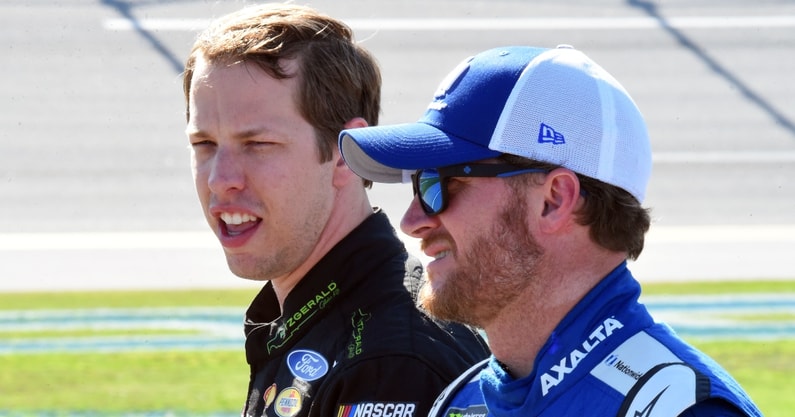 Brad Keselowski Dale Earnhardt Jr