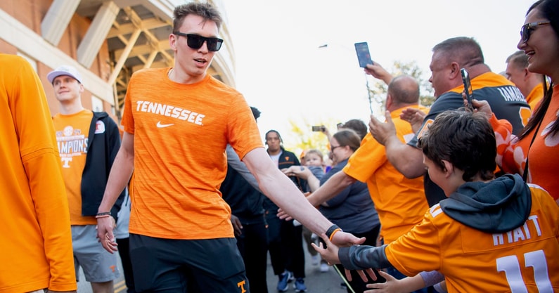 Dalton Knecht, Tennessee Basketball | Brianna Paciorka/News Sentinel / USA TODAY NETWORK