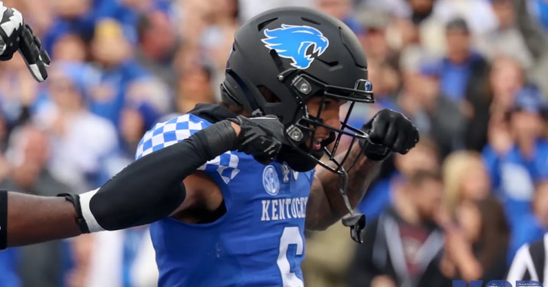 Kentucky WR Dane Key flexes
