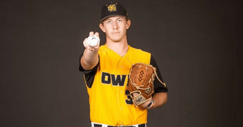 Right-handed pitcher Tanner Franklin