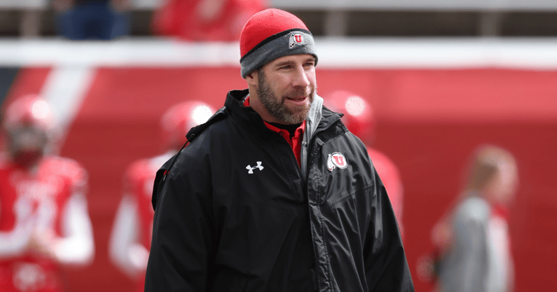 Utah head coach in waiting Morgan Scalley