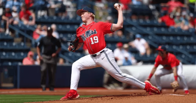 Liam Doyle. Credit: Ole Miss Athletics