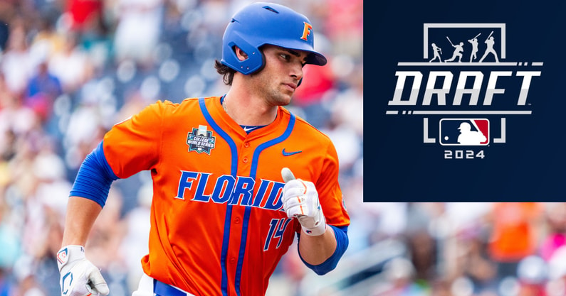 Jac Caglianone, Florida Gators baseball MLB Draft Preview (photo courtesy of UAA Communications)