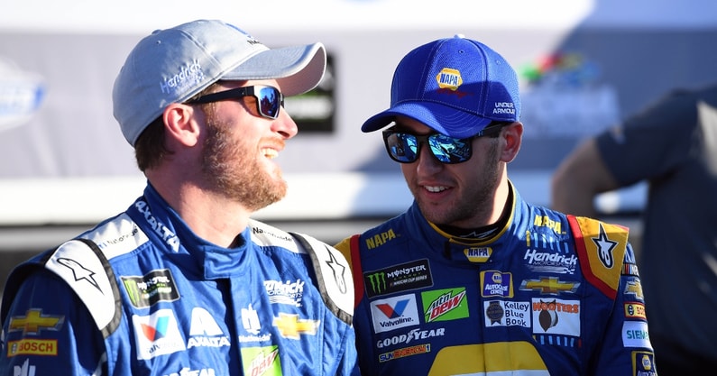 Chase Elliott Dale Earnhardt Jr