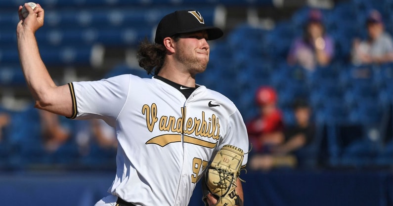 Bryce Cunningham, Vanderbilt Commodores pitcher