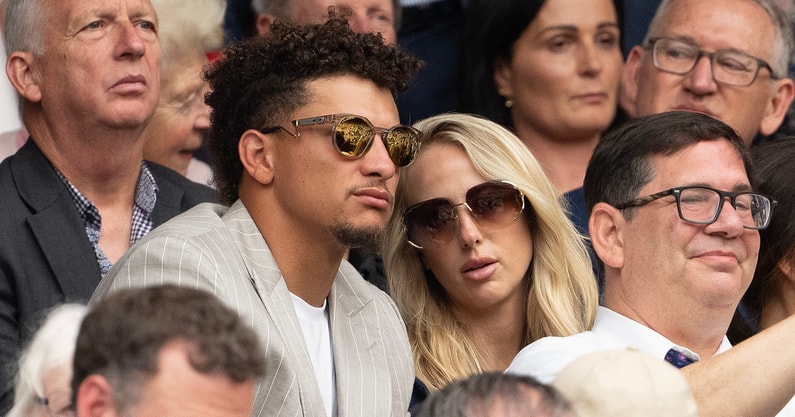 patrick mahomes wimbledon