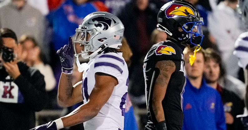 NCAA Football: Kansas State at Kansas