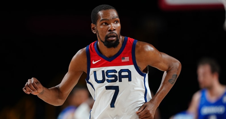 kevin-durant-suffers-minor-calf-injury-sidelined-to-start-team-usa-training-camp-per-report