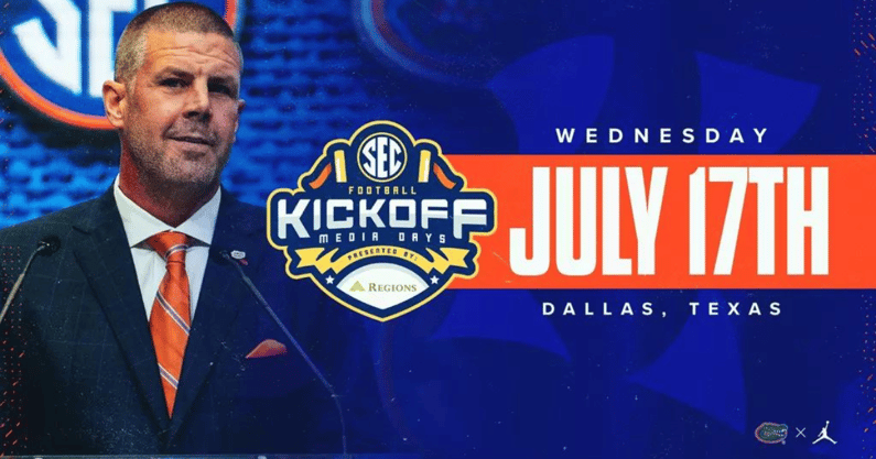 Florida Gators SEC Media Days announcement