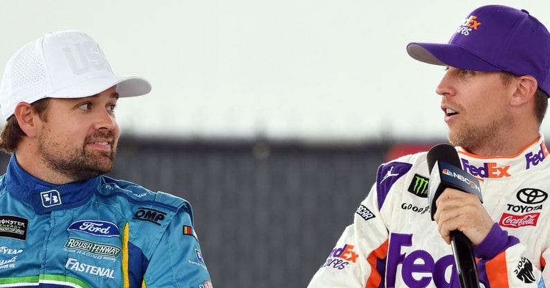 Ricky Stenhouse Jr, Denny Hamlin