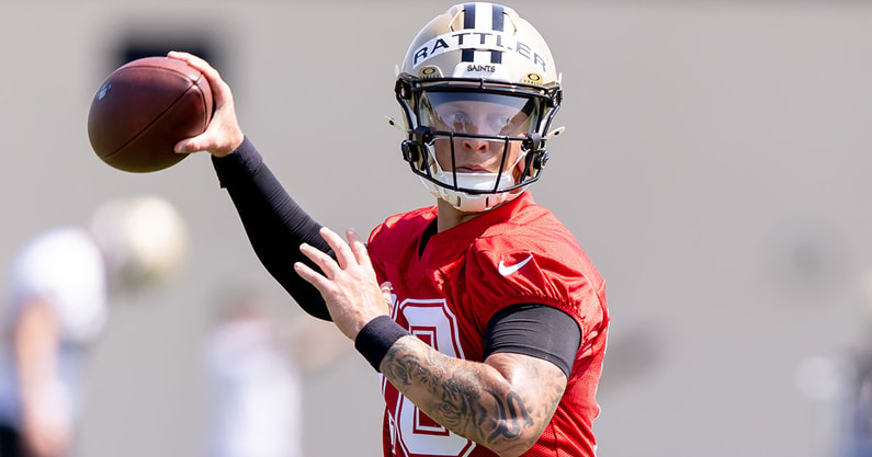 New Orleans Saints QB Spencer Rattler