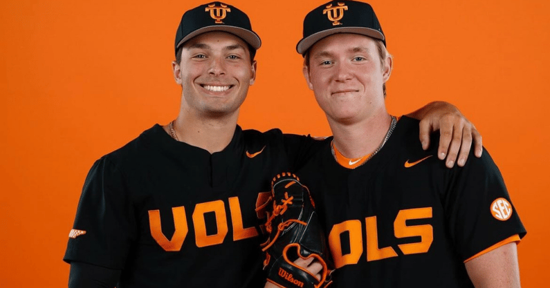 Tennessee transfer portal commits Andrew Fischer and Liam Doyle.