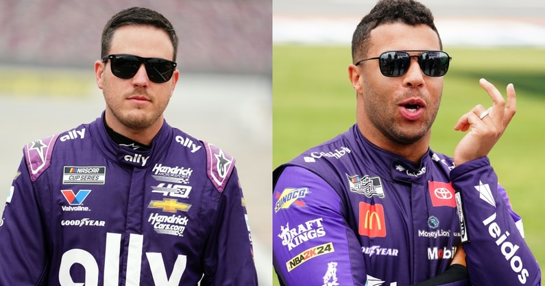 Alex Bowman Bubba Wallace