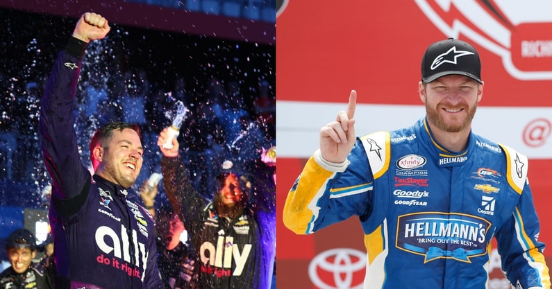 Alex Bowman Dale Earnhardt jr