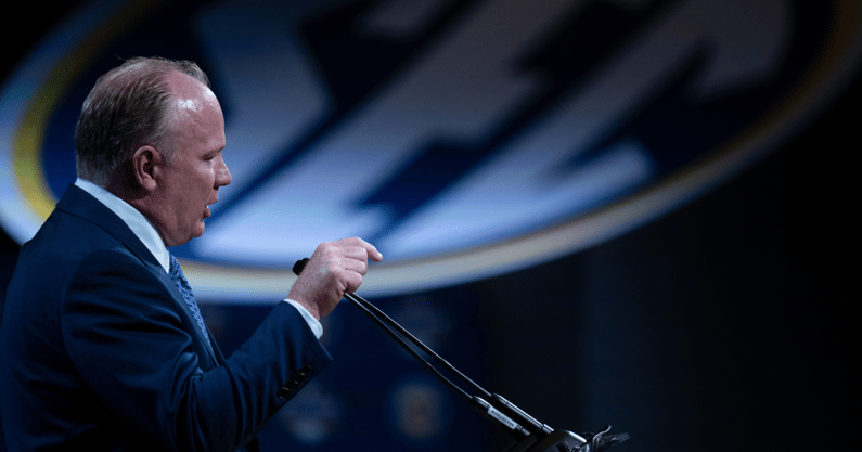 Kentucky HC Mark Stoops at SEC Media Days