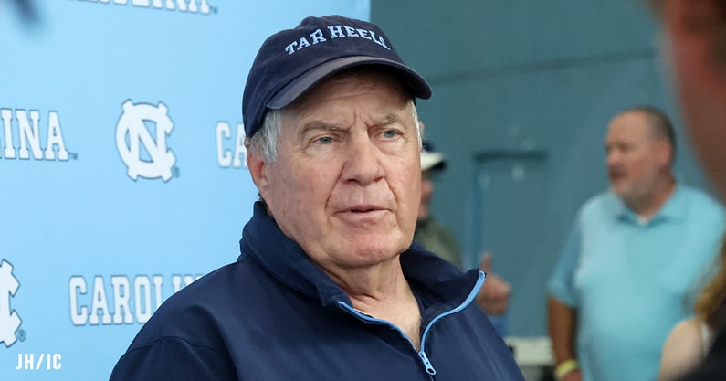 Bill Belichick speaks with media.