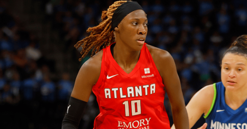 Photo of Rhyne Howard from @AtlantaDream | X/Twitter