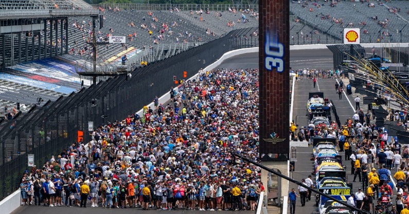 Brickyard 400 attendance