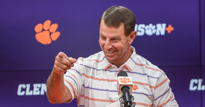 dabo-swinney-shares-his-thoughts-on-record-setting-first-half-for-clemson-vs-app-state
