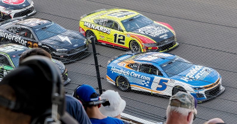 Kyle Larson Ryan Blaney