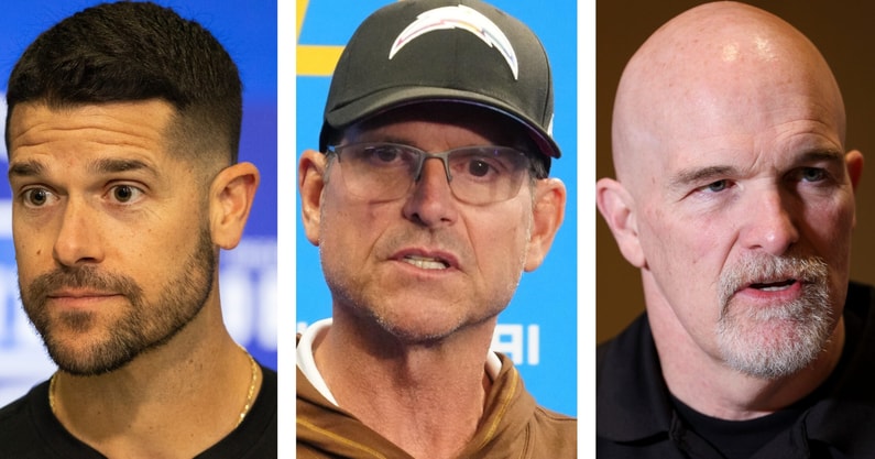 nfl-rookie-coach-dave-canales-jim-harbaugh-dan-quinn