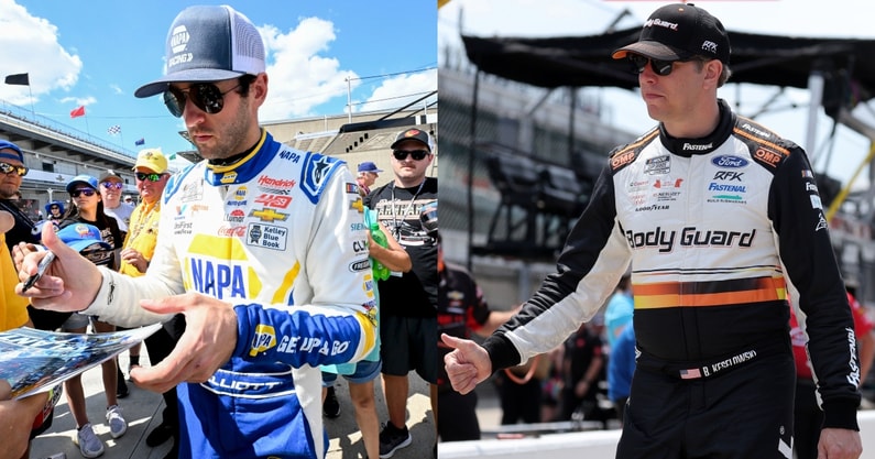 Chase Elliott Brad Keselowski