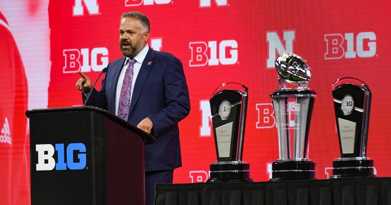 Matt Rhule Nebraska Big Ten