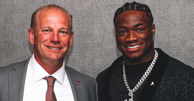 Alabama HC Kalen DeBoer, QB Jalen Milroe