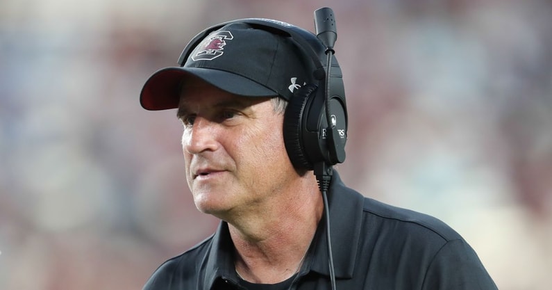 South Carolina senior offensive assistant coach Mike Shula (C.J. Driggers/GamecockCentral.com)
