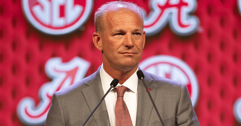 Alabama HC Kalen DeBoer