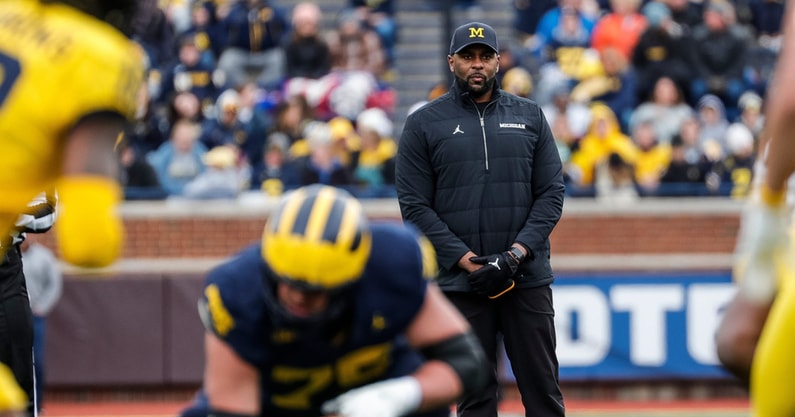 Sherrone Moore-Michigan Wolverines football coach is confident in his team. Photo: USA Today Sports