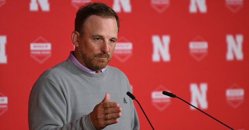 Marcus Satterfield Nebraska football media day2