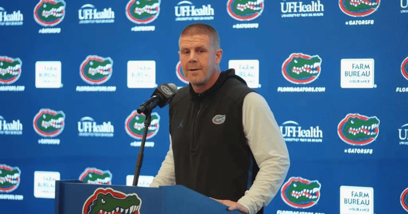 Florida Gators head coach Billy Napier (Photo: Scott Hoffman/UAA Communications)