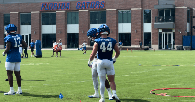 Florida Gators EDGE Jack Pyburn Photo by Nick de la Torre / Gators Online)